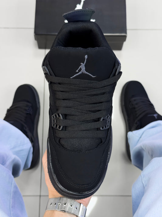 Air Jordan 4 Preto/Holográfico Premium