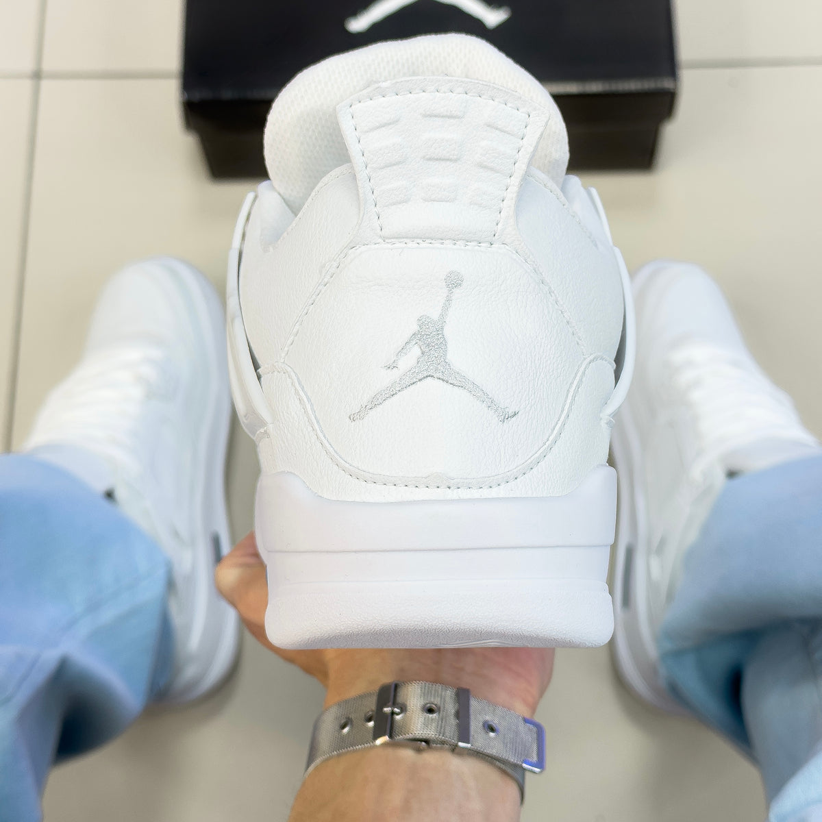 Air Jordan 4 Branco Premium