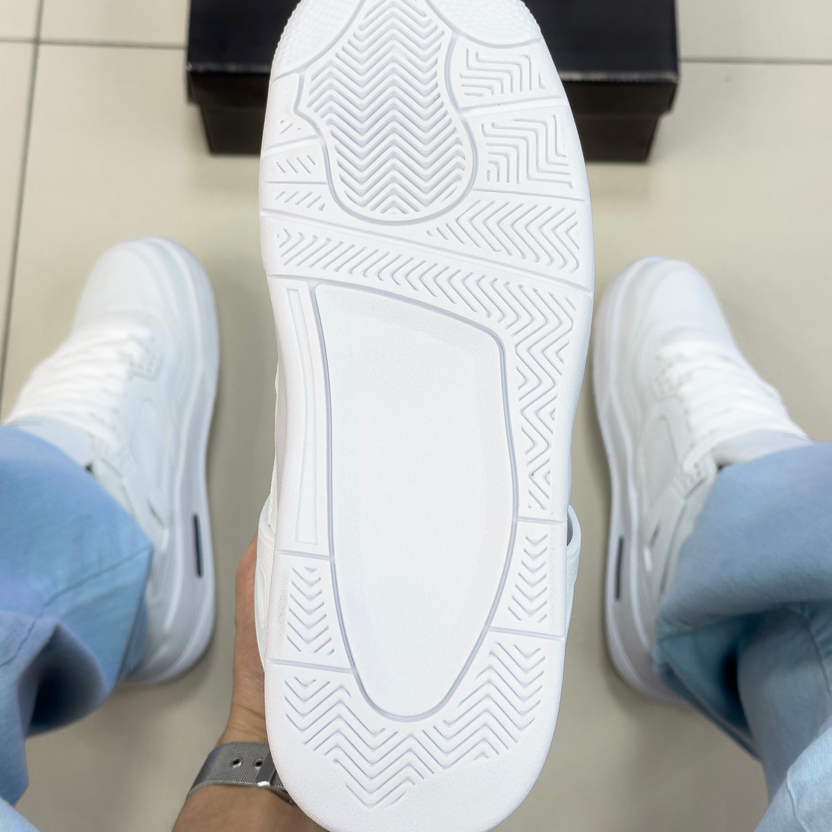 Air Jordan 4 Branco Premium