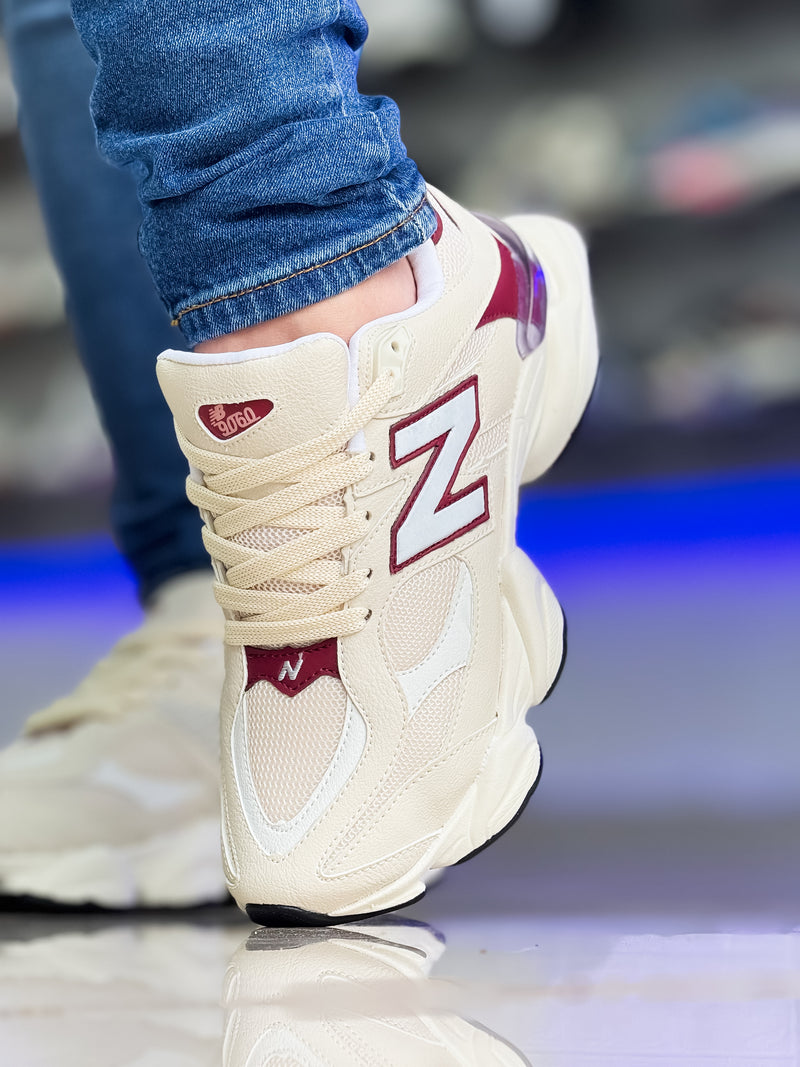 NB 9060 Bege/Vinho Premium