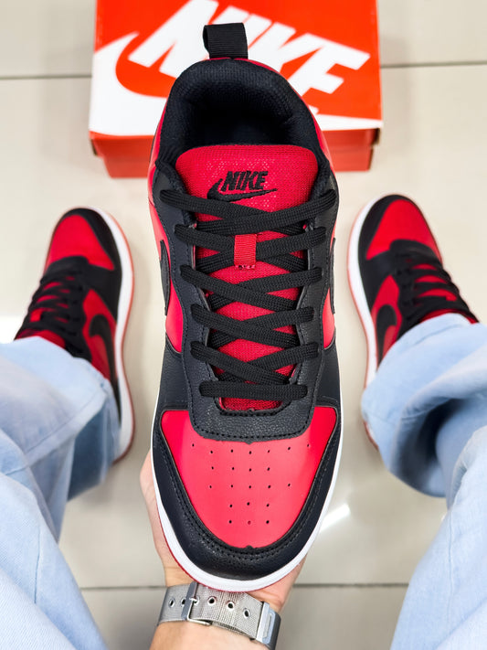 Court Vision Preto/Vermelho Premium