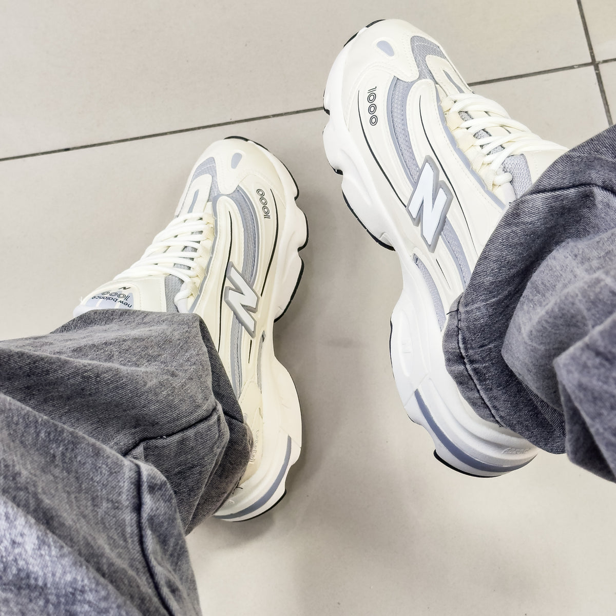 NB 1000 Bege/Cinza Premium