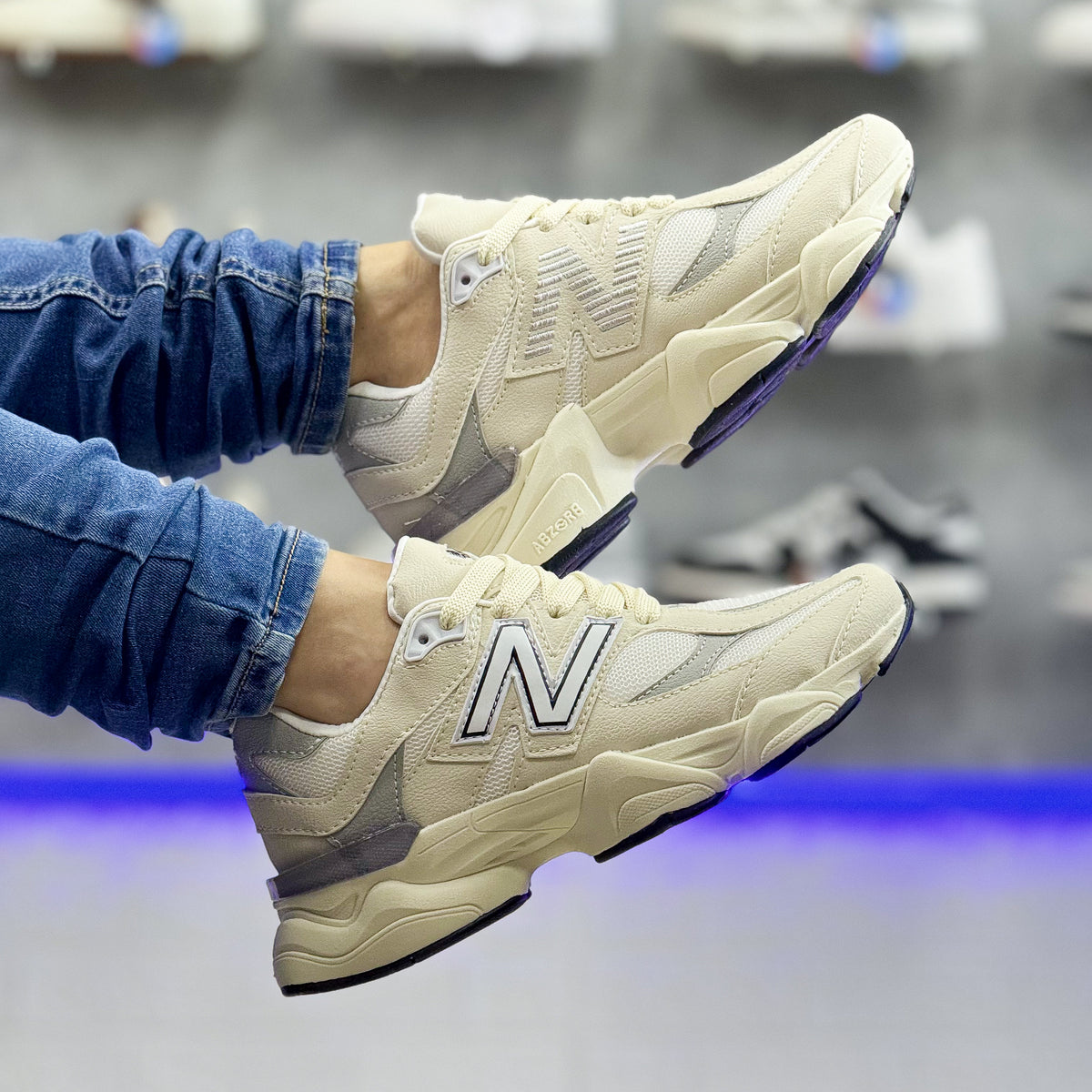 NB 9060 Bege/Branco Premium