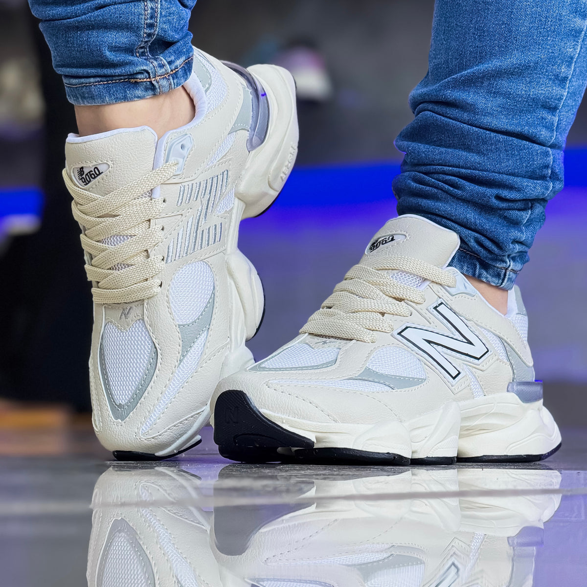 NB 9060 Bege/Branco Premium