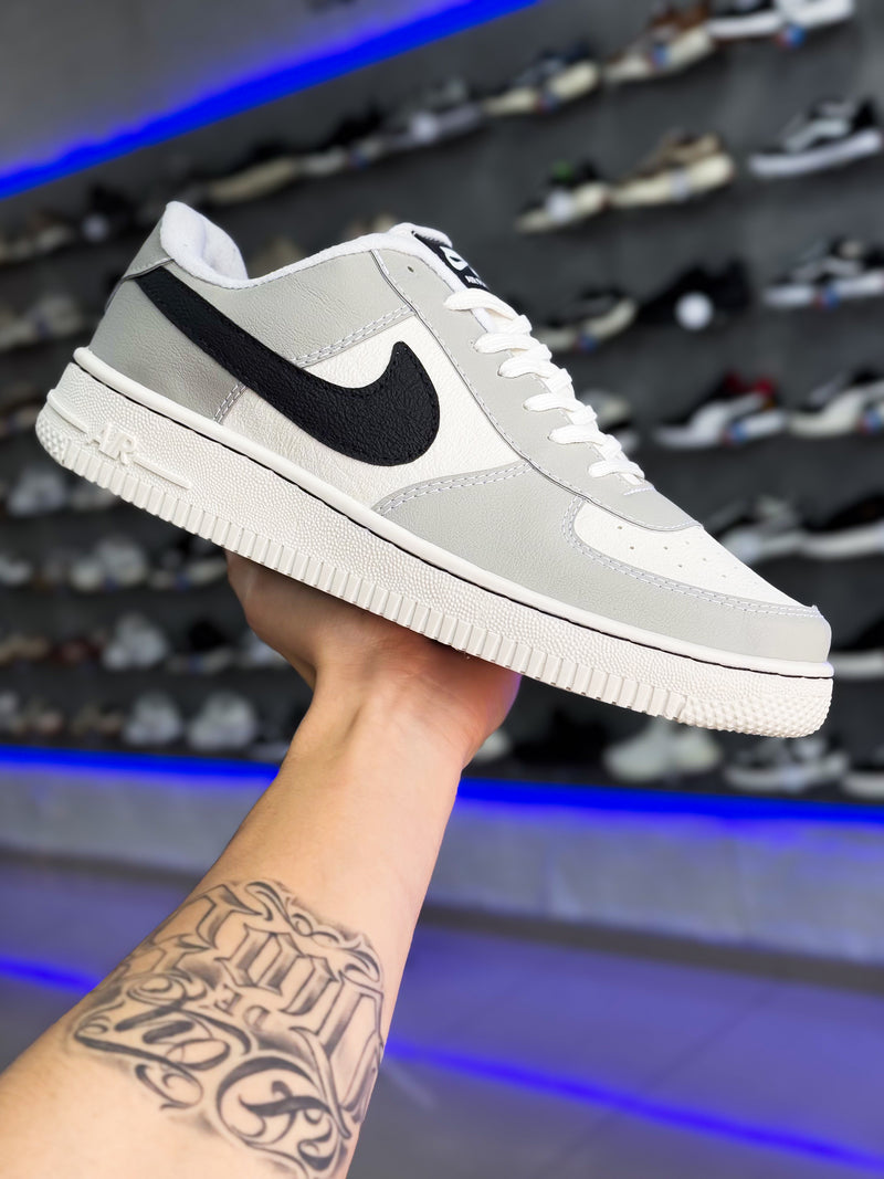 Air Force 1 Branco/Cinza Especial Premium