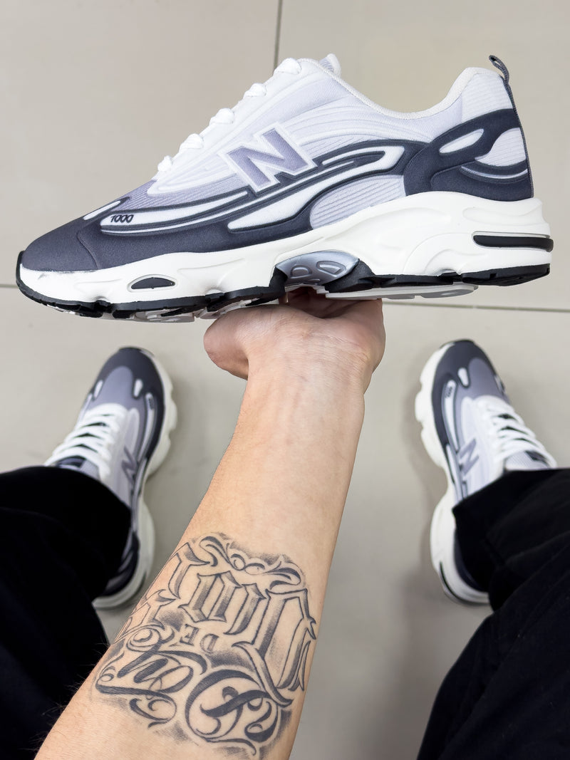 NB 1000 Branco/Cinza Premium