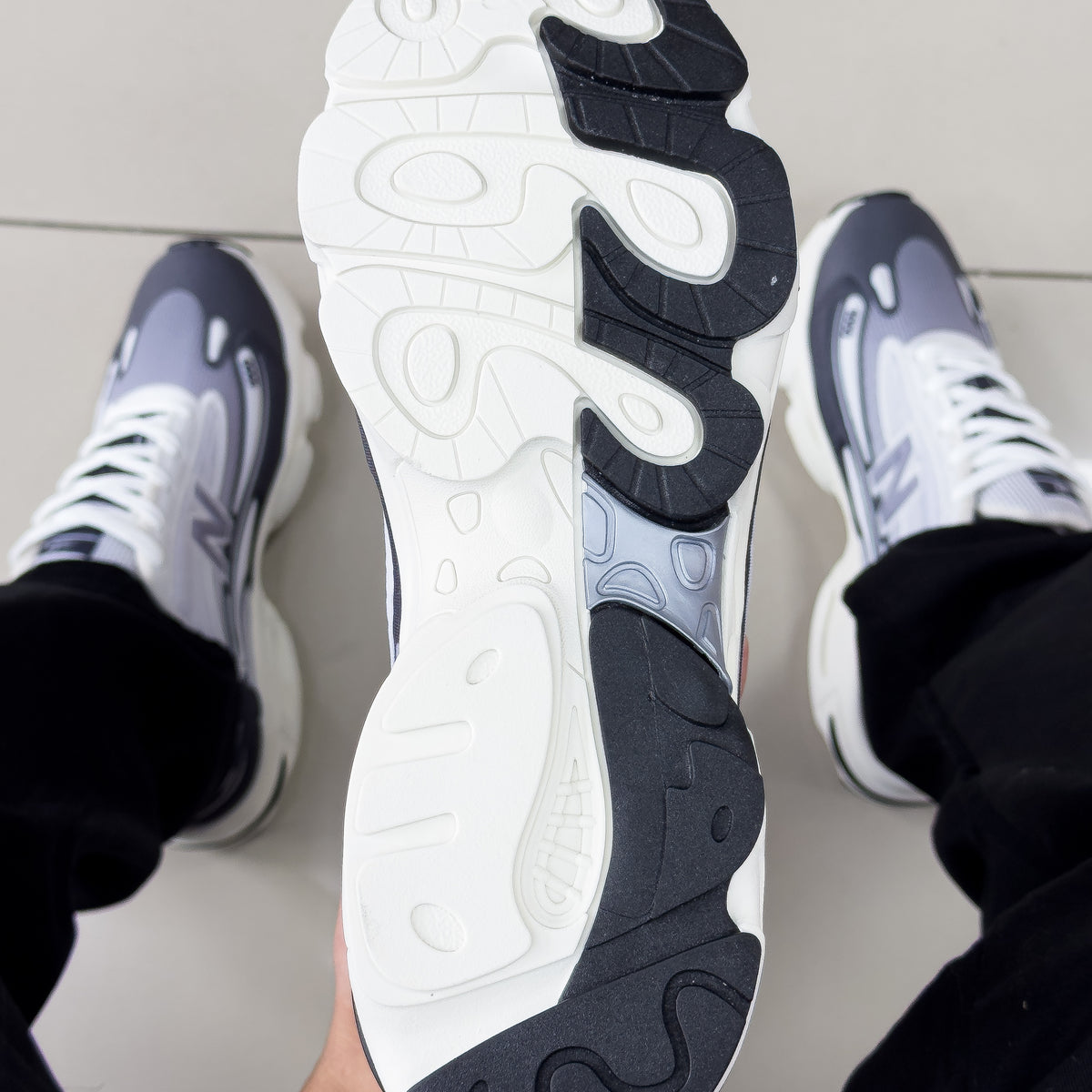 NB 1000 Branco/Cinza Premium