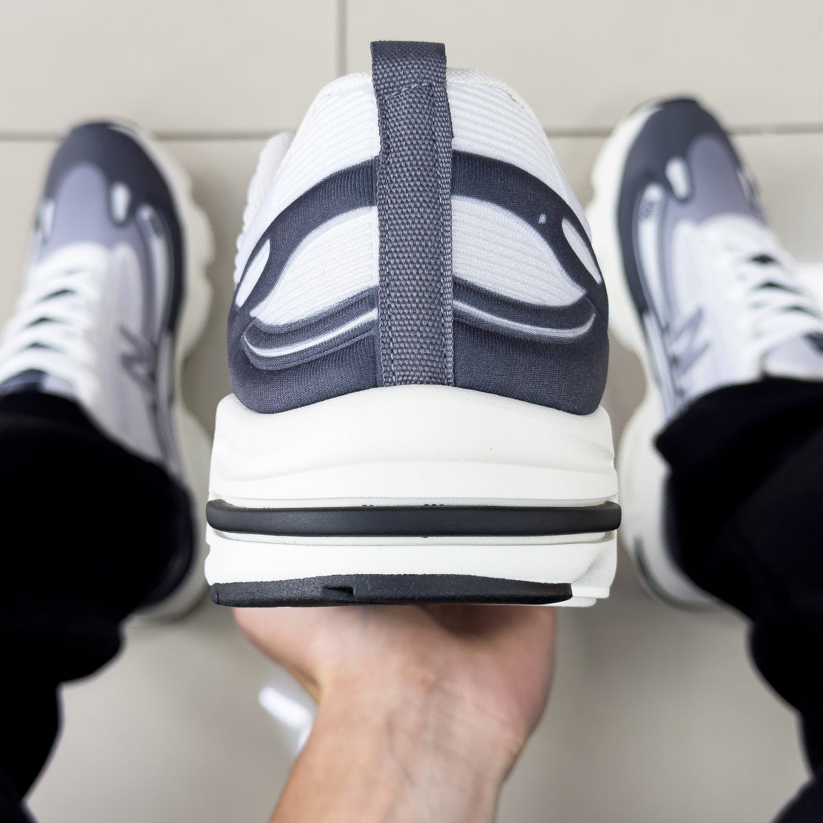 NB 1000 Branco/Cinza Premium