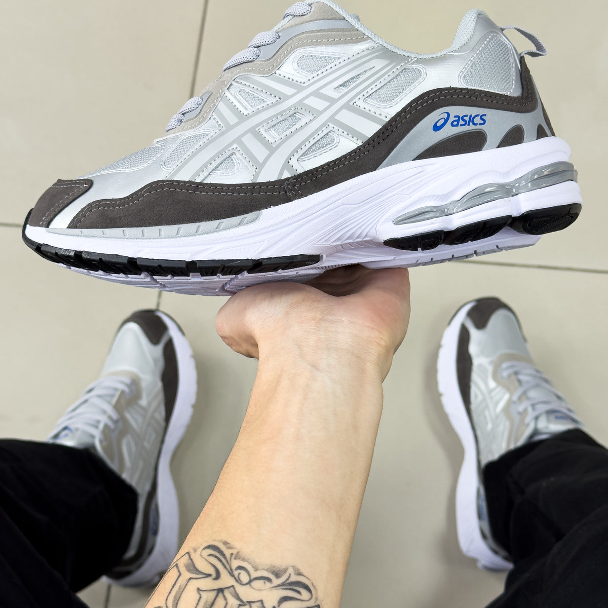 Asics Nyc Cinza/Grafite Premium
