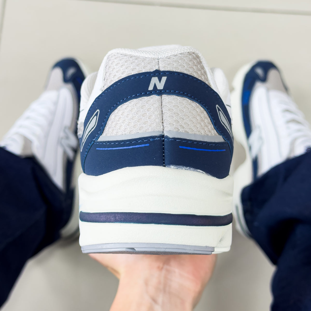 NB 1000 Cinza/Azul Premium