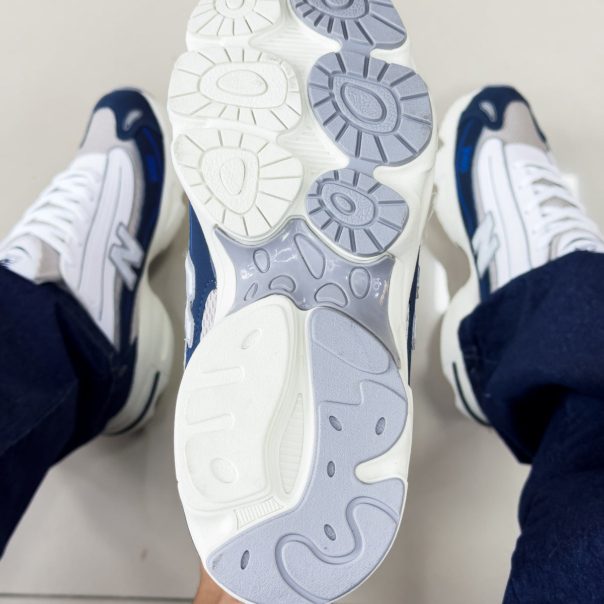 NB 1000 Cinza/Azul Premium