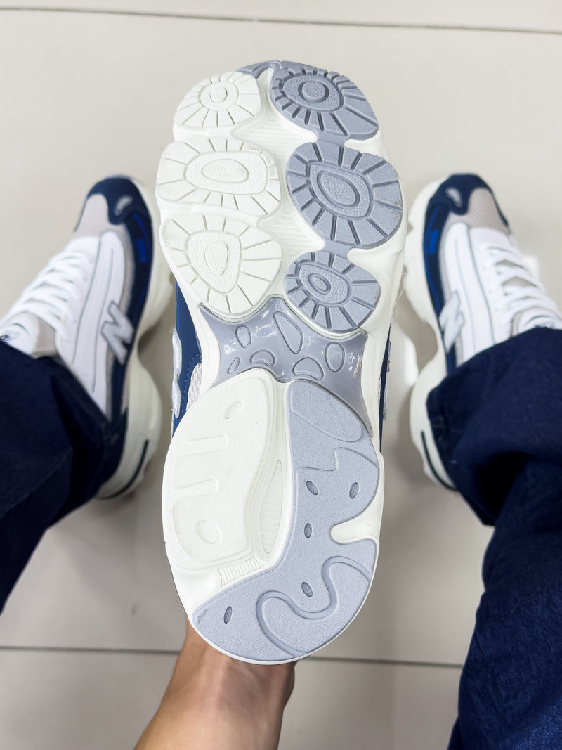 NB 1000 Cinza/Azul Premium