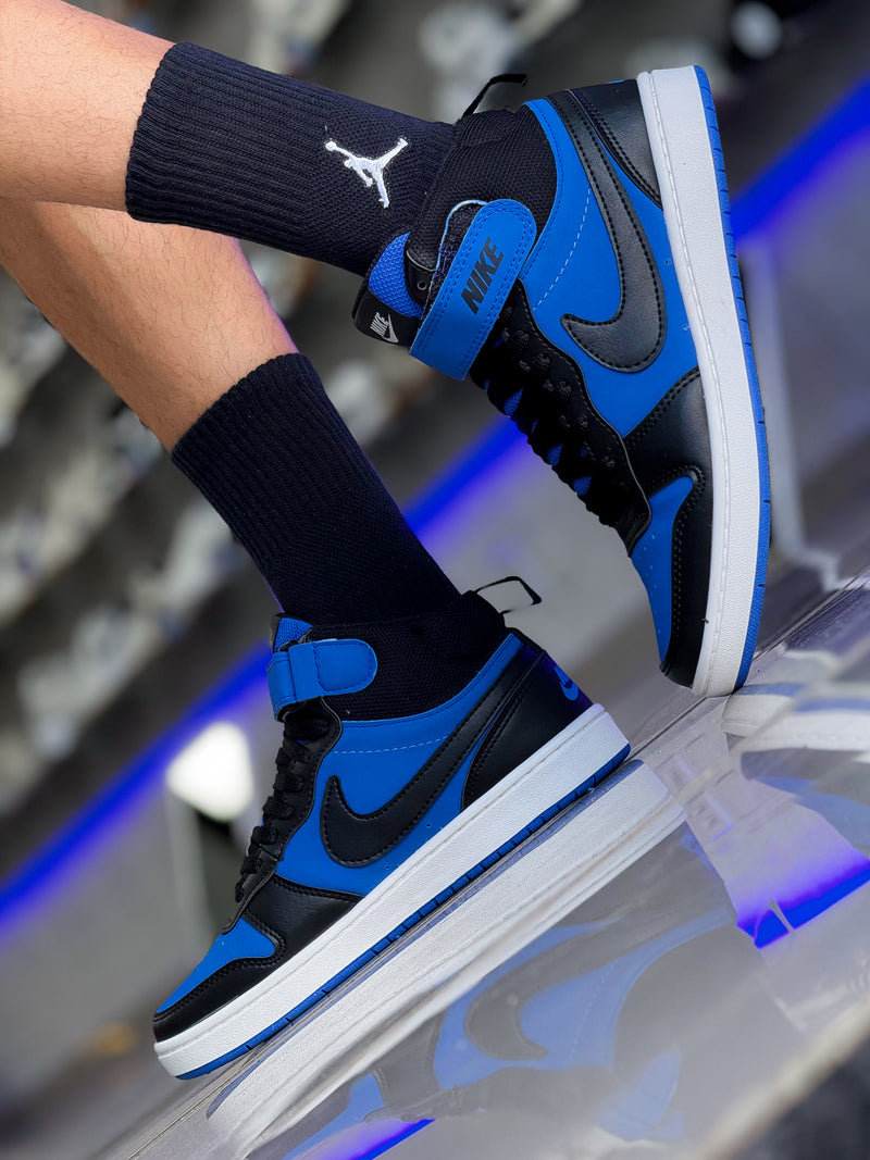 Borough Mid Preto/Azul Premium