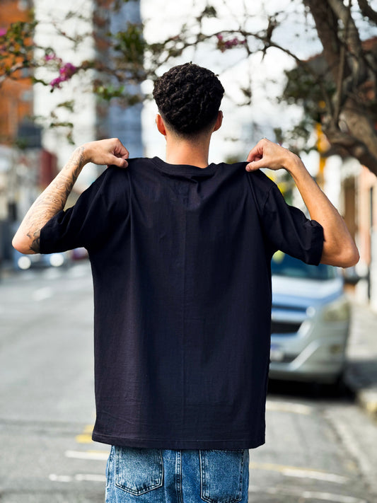 Camiseta Oversized Preta