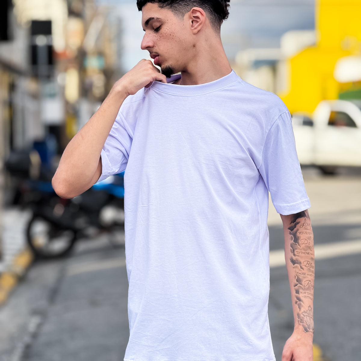 Camiseta Oversized Branca