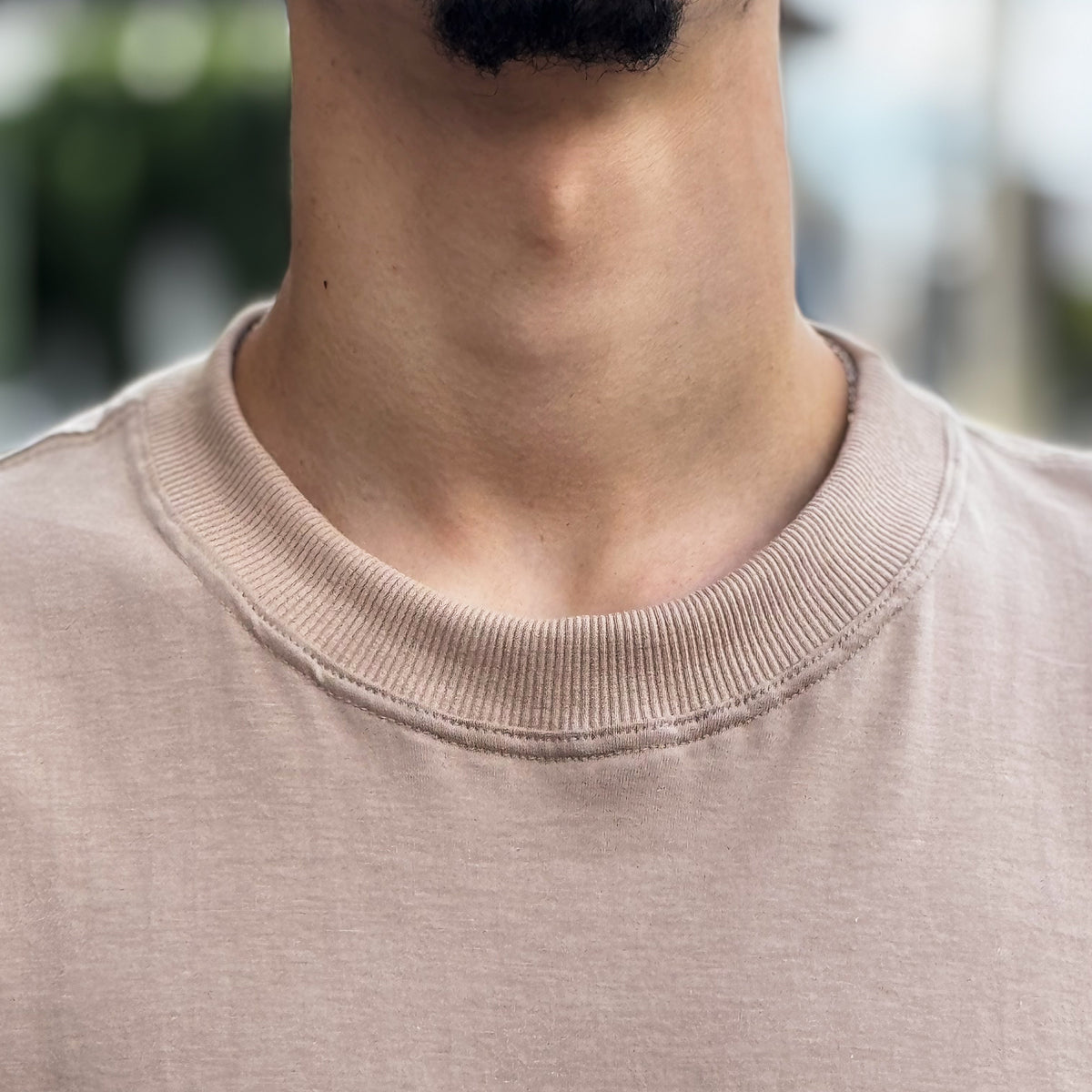Camiseta Oversized Bege
