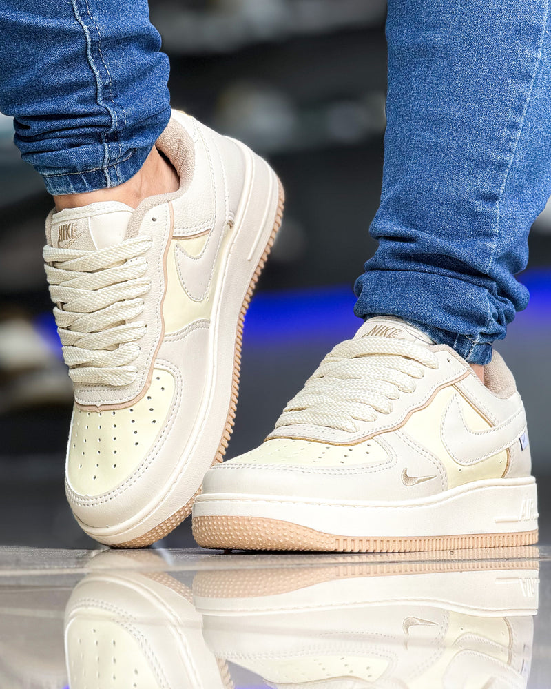 Air Force 1 Liga Bege Premium