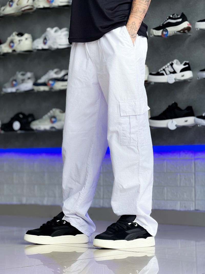 Calça Cargo Branca