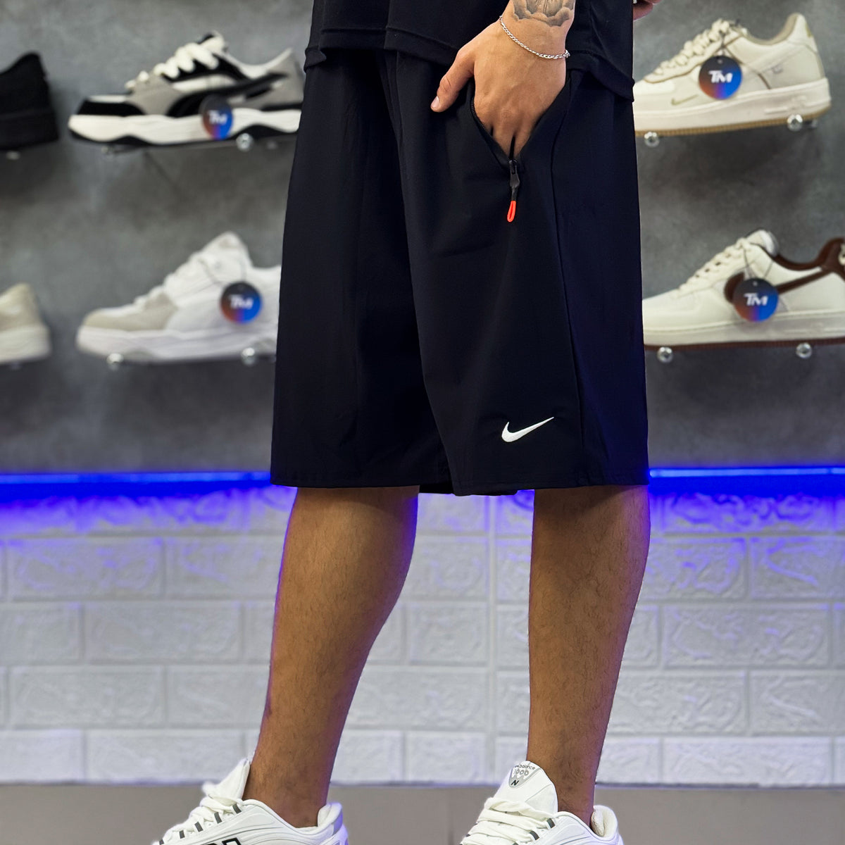 Bermuda Dri-Fit NK Preta