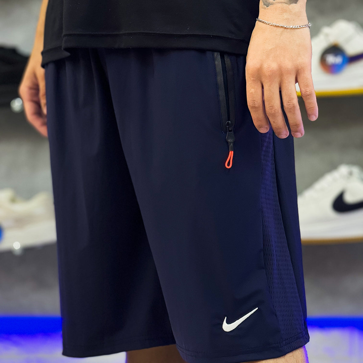 Bermuda Dri-Fit NK Azul