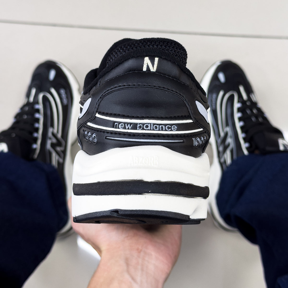 NB 1000 Preto/Bege Premium