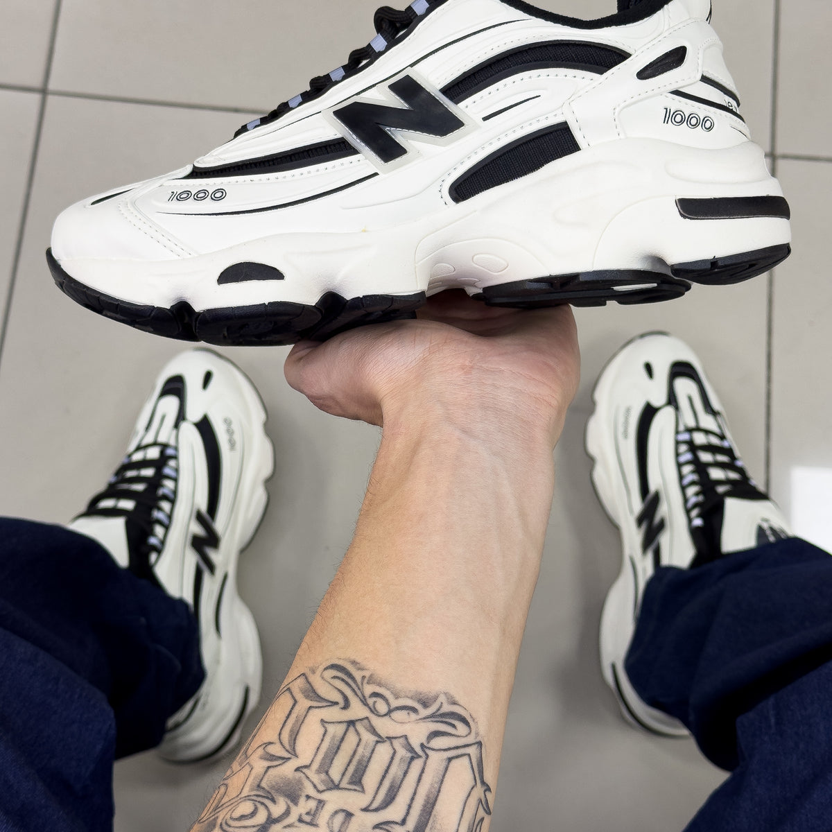 NB 1000 Bege/Preto Premium