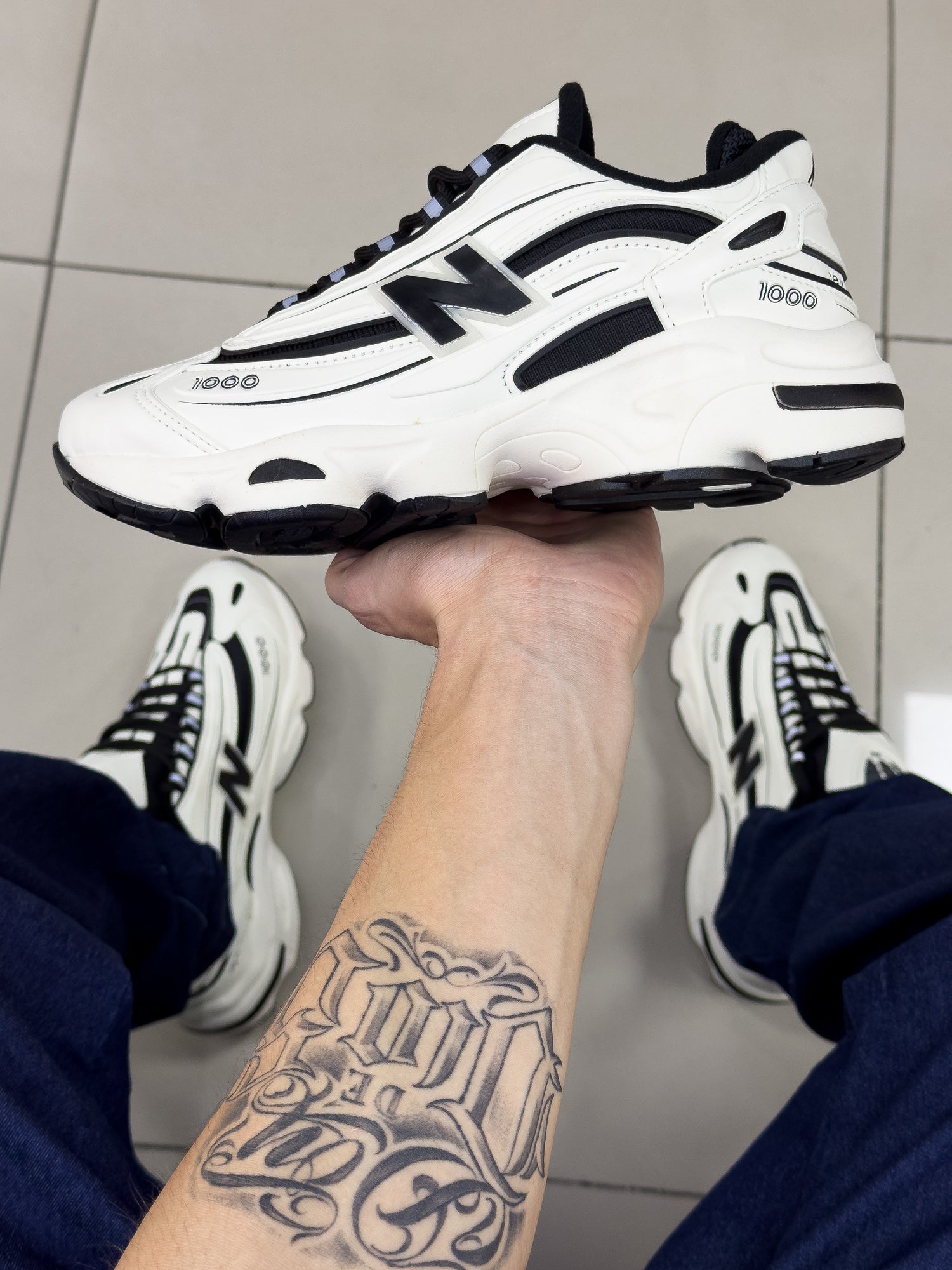 NB 1000 Bege/Preto Premium