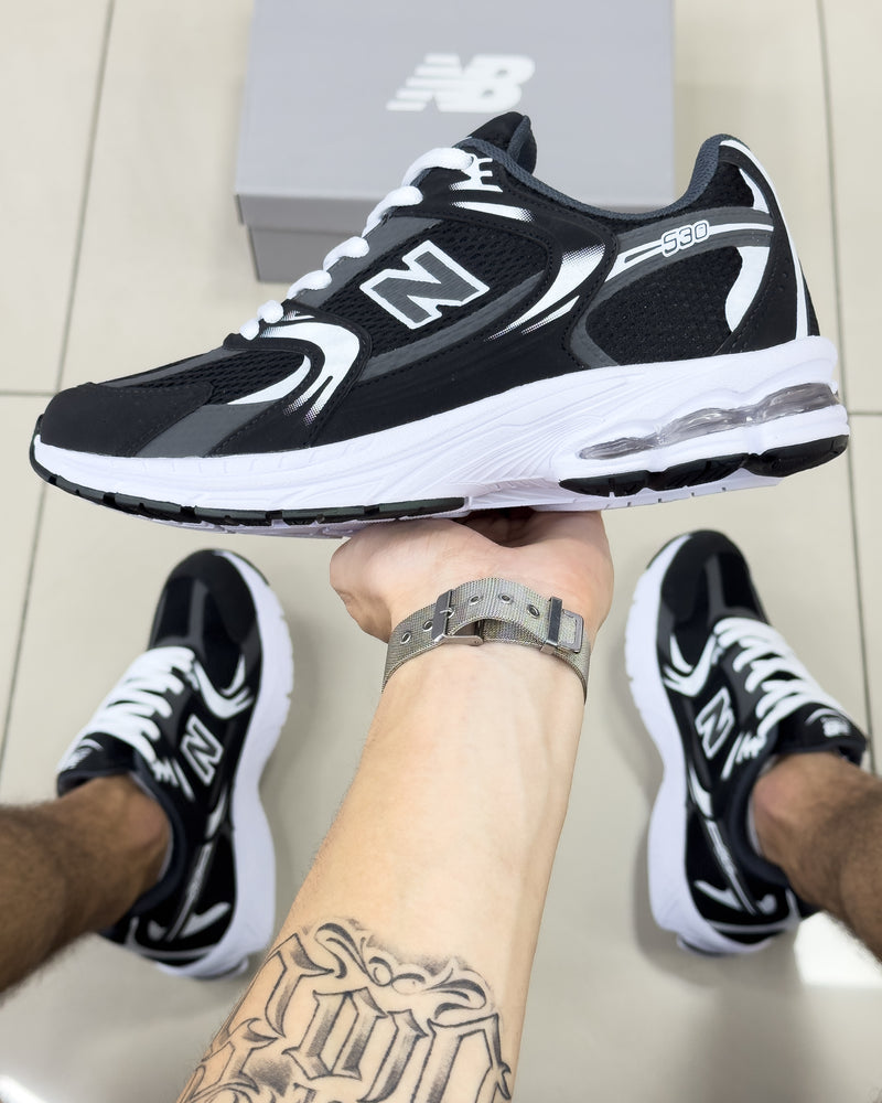 NB 530 Preto/Branco Premium