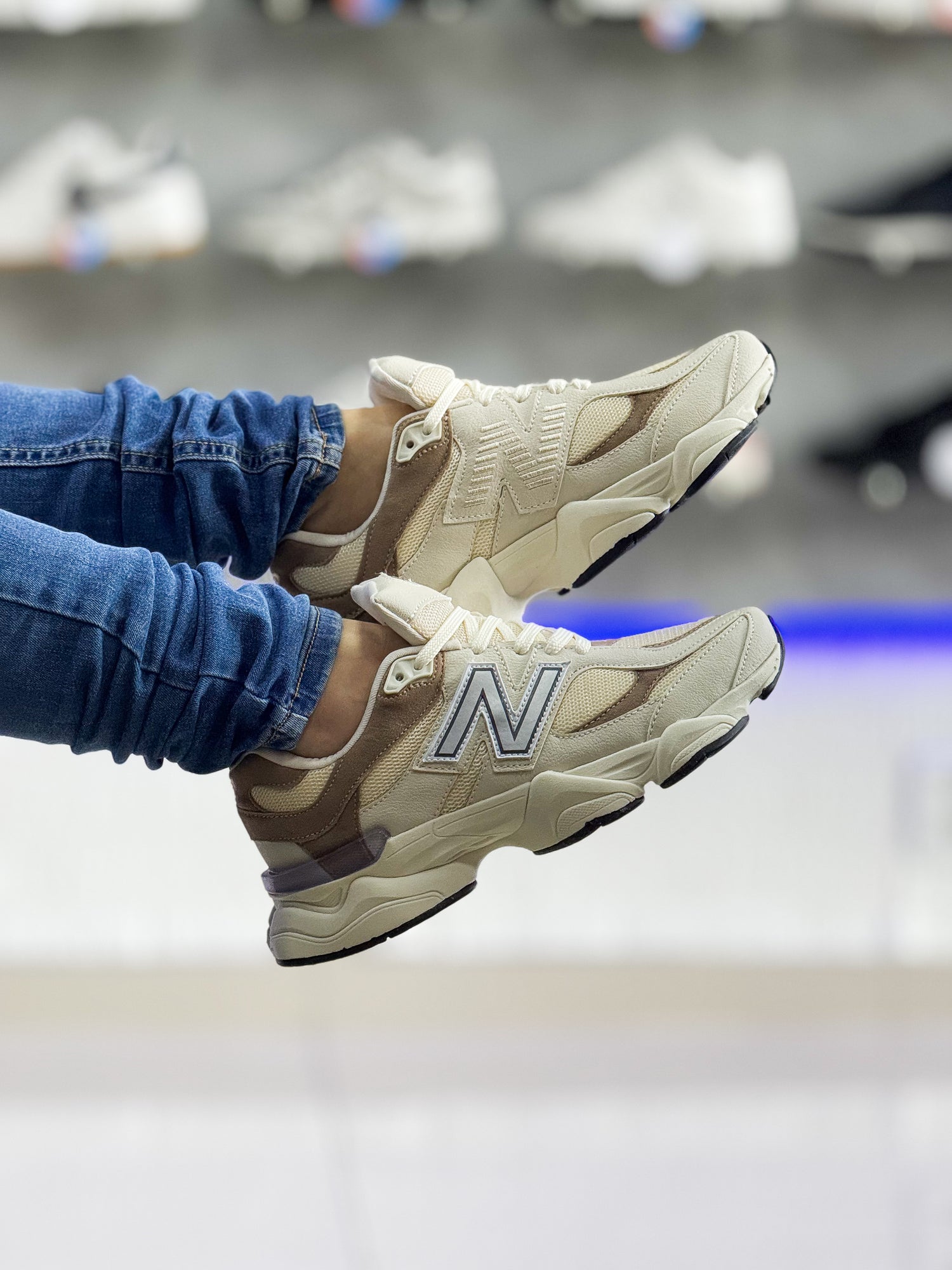 NB 9060 Bege/Marrom Premium
