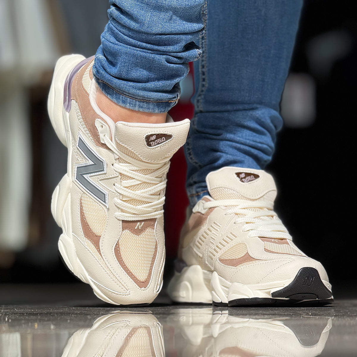 NB 9060 Bege/Marrom Premium