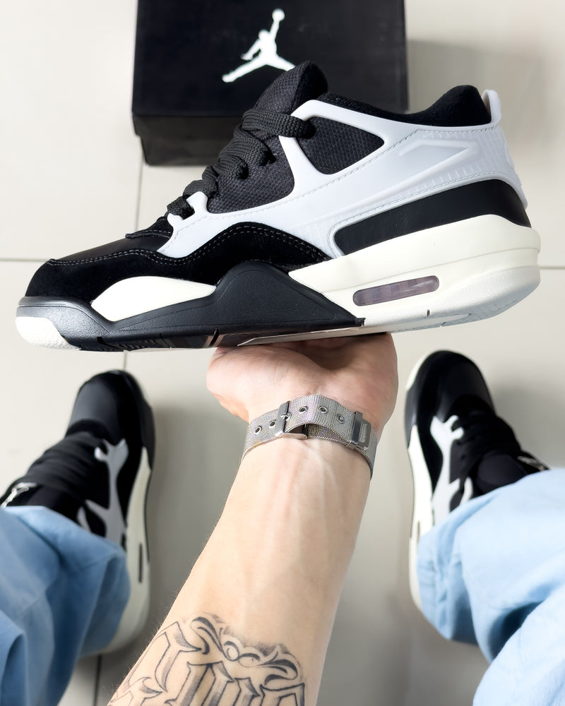 Air Jordan 4 RM Preto/Cinza Premium