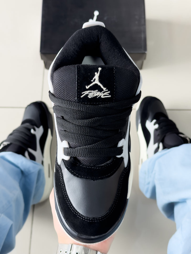 Air Jordan 4 RM Preto/Cinza Premium