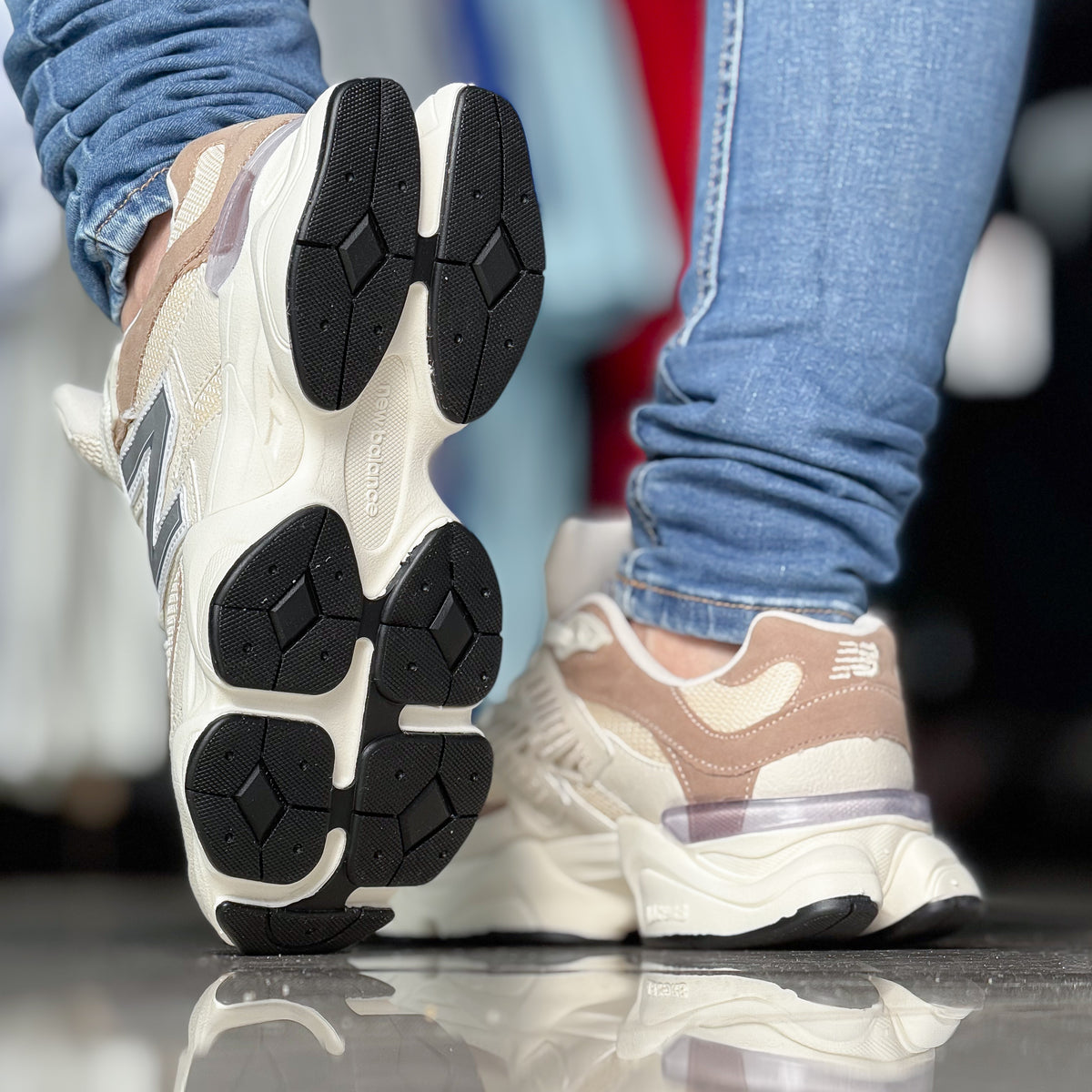 NB 9060 Bege/Marrom Premium