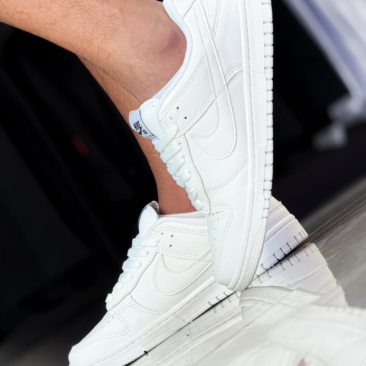 Dunk Low Pure White (Branco) Premium
