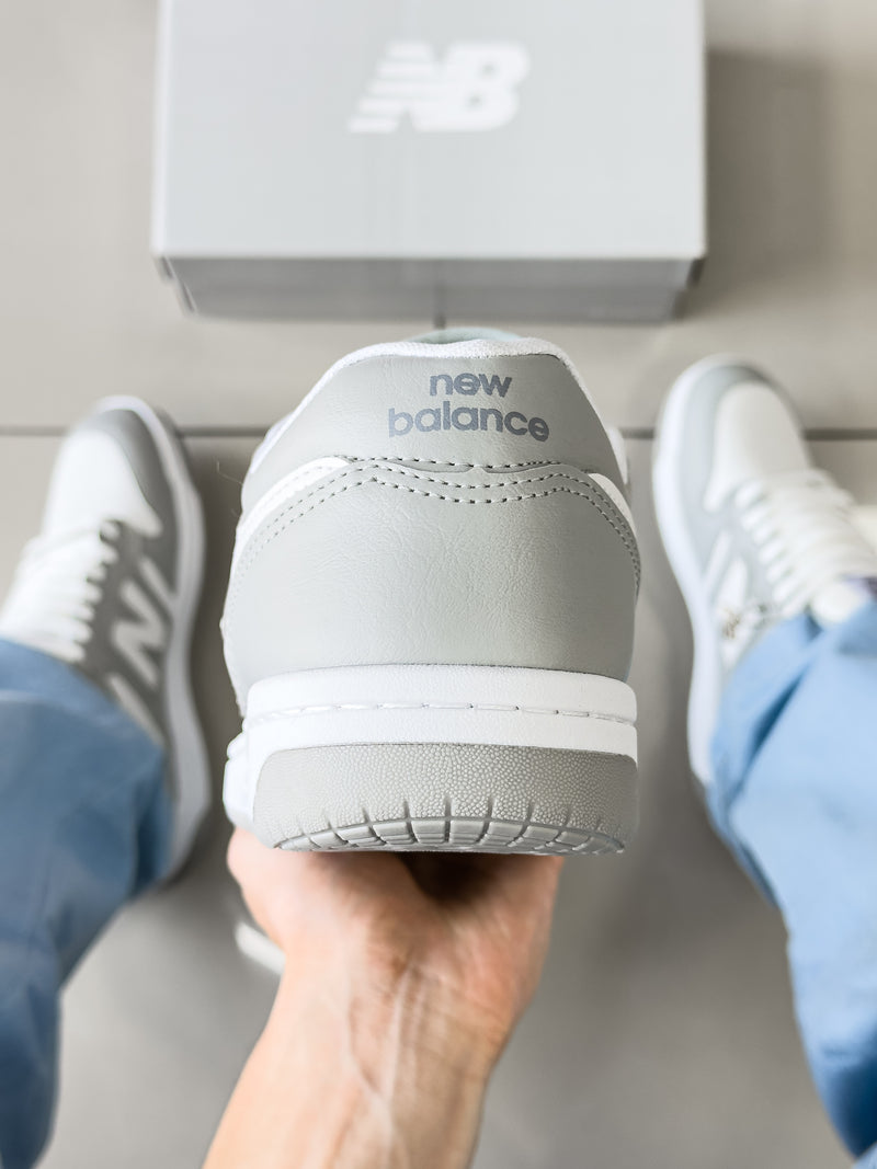 NB 480 Branco/Cinza Premium