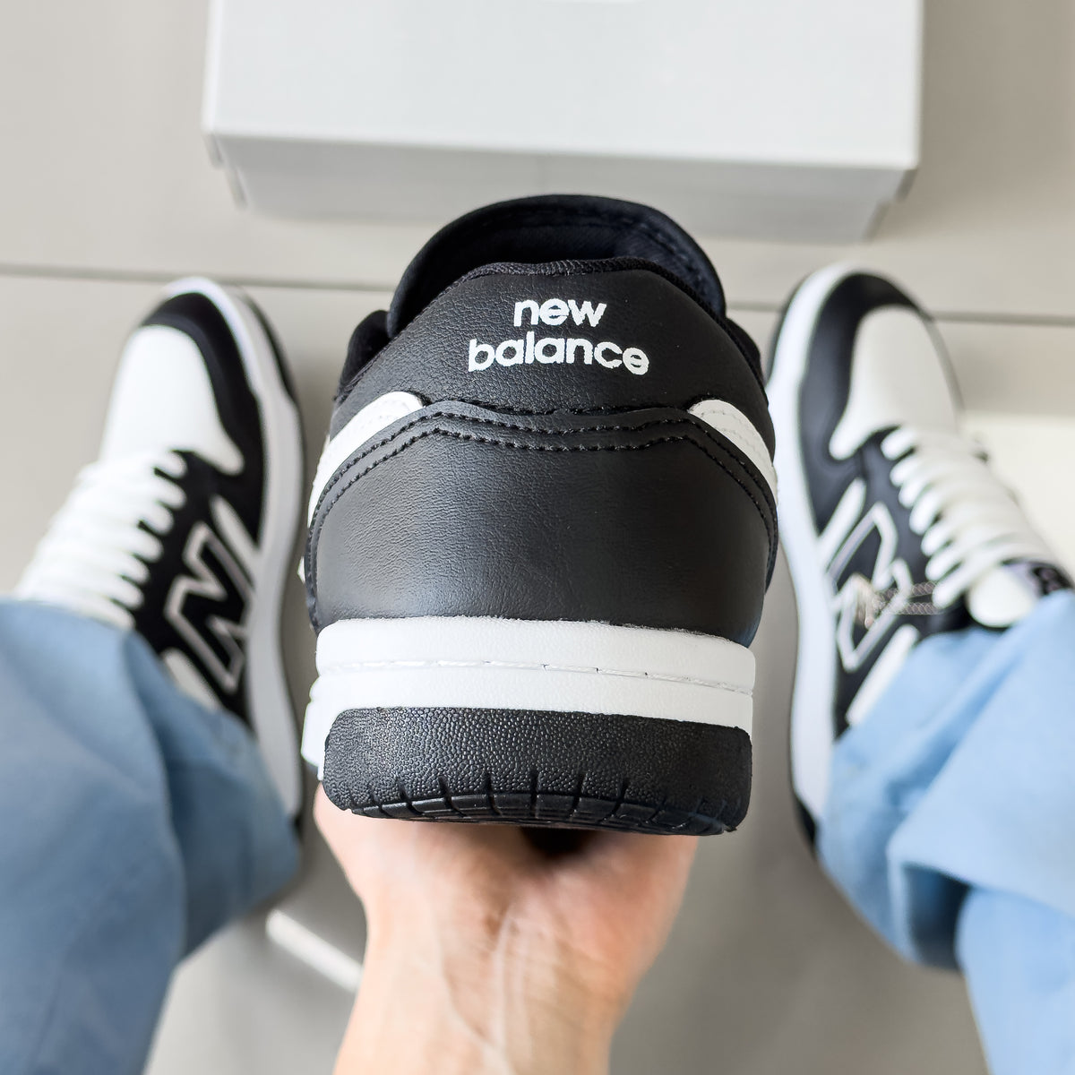 NB 480 Branco/Preto premium