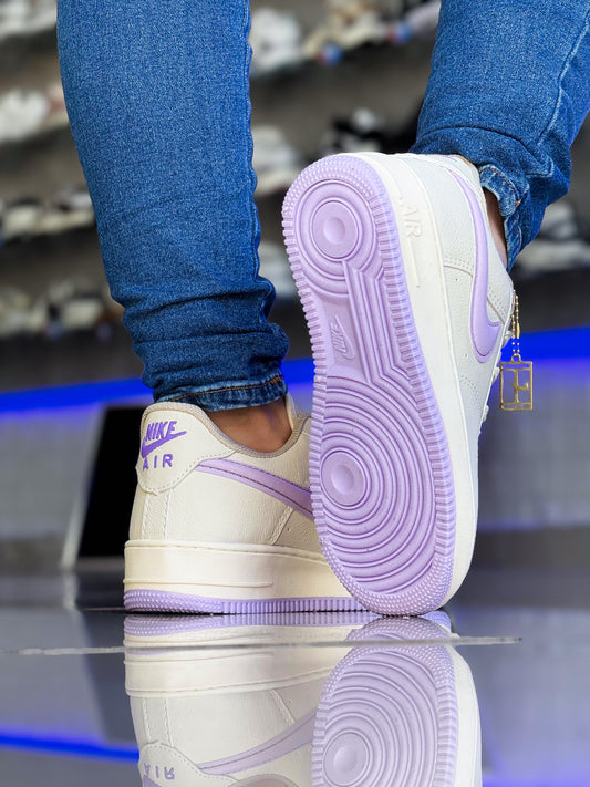 Air Force 1 Bege/Lilás Premium