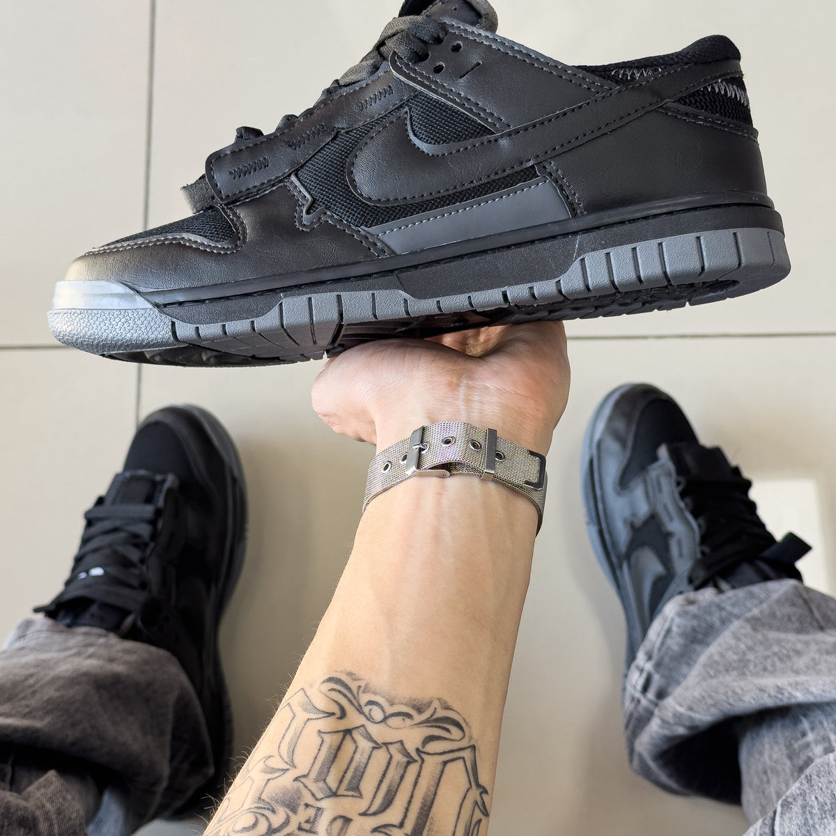 Dunk Low Jumbo Preto Premium