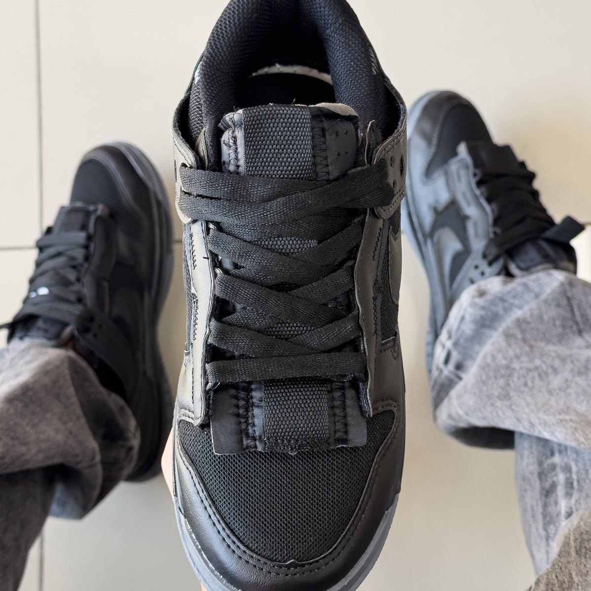 Dunk Low Jumbo Preto Premium