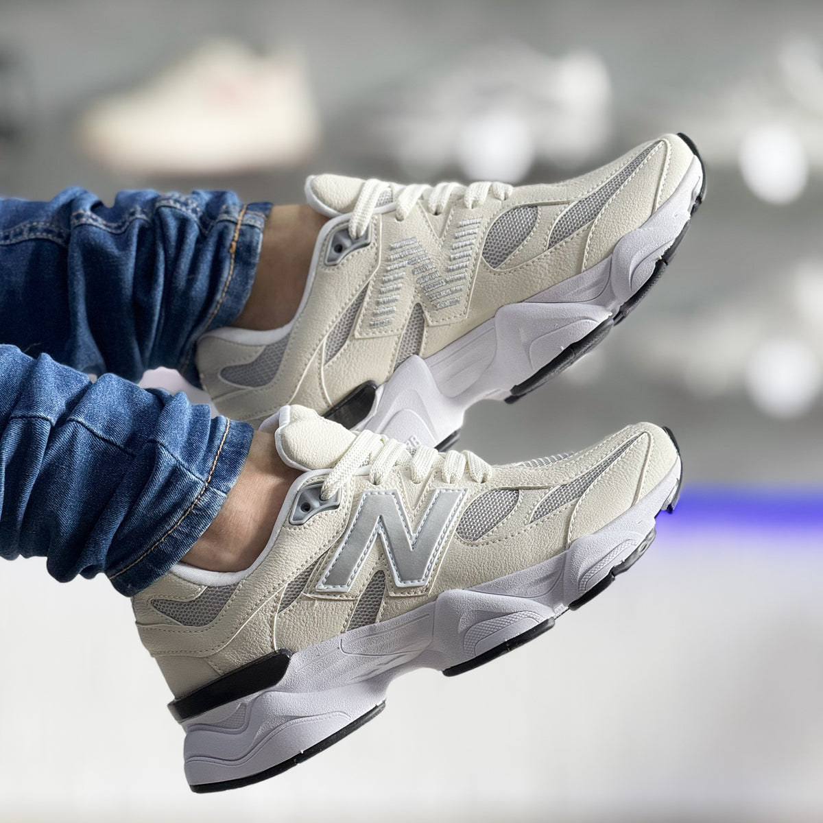 NB 9060 Bege/Cinza Premium
