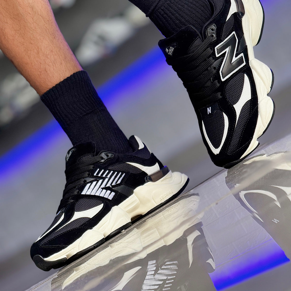 NB 9060 Preto/Bege Premium