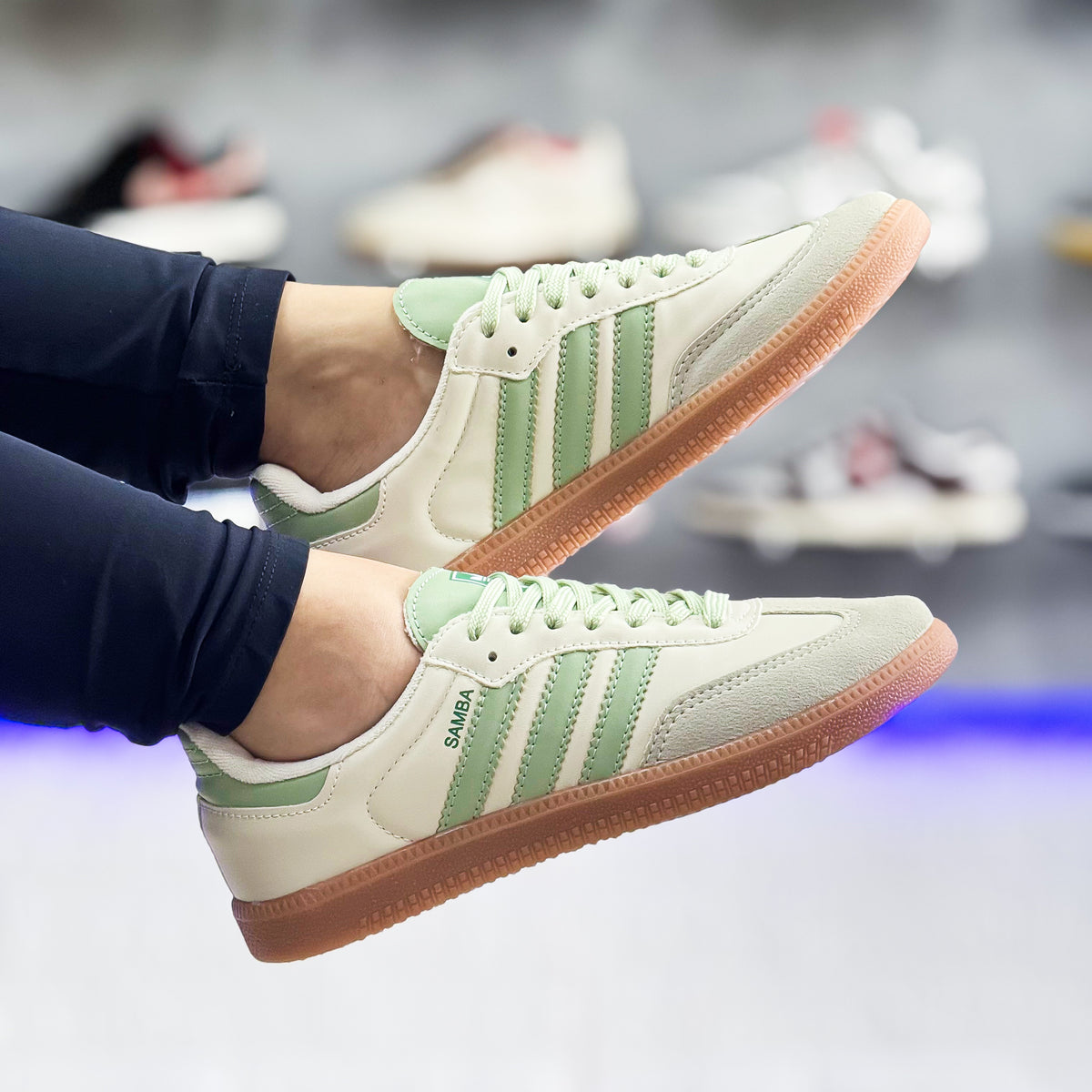 Samba Bege/Verde Premium