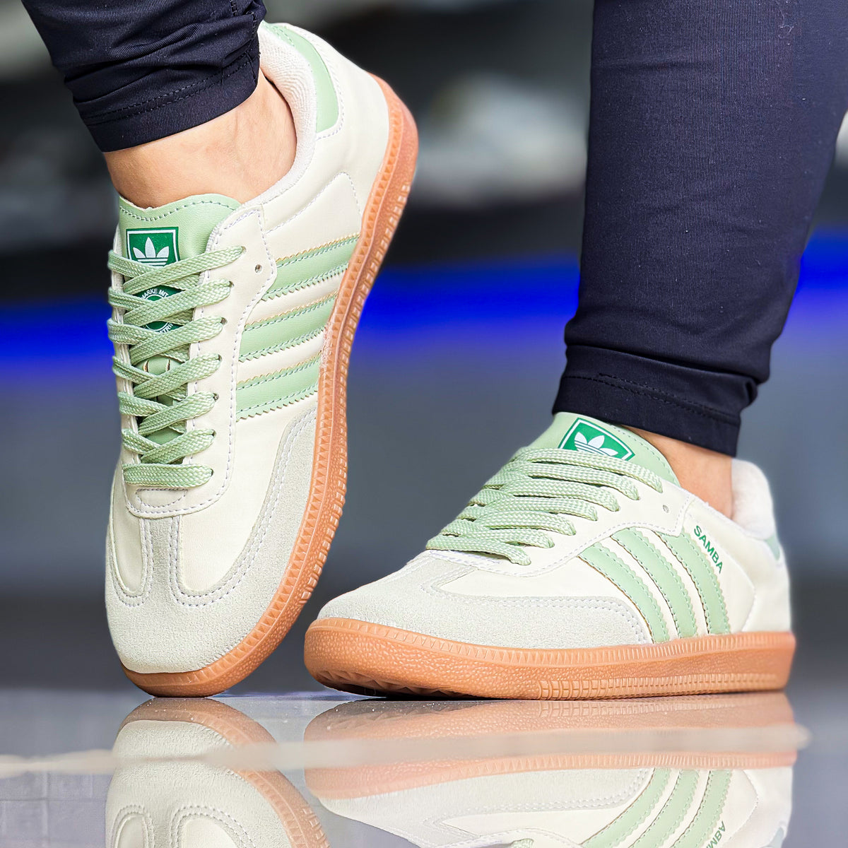 Samba Bege/Verde Premium