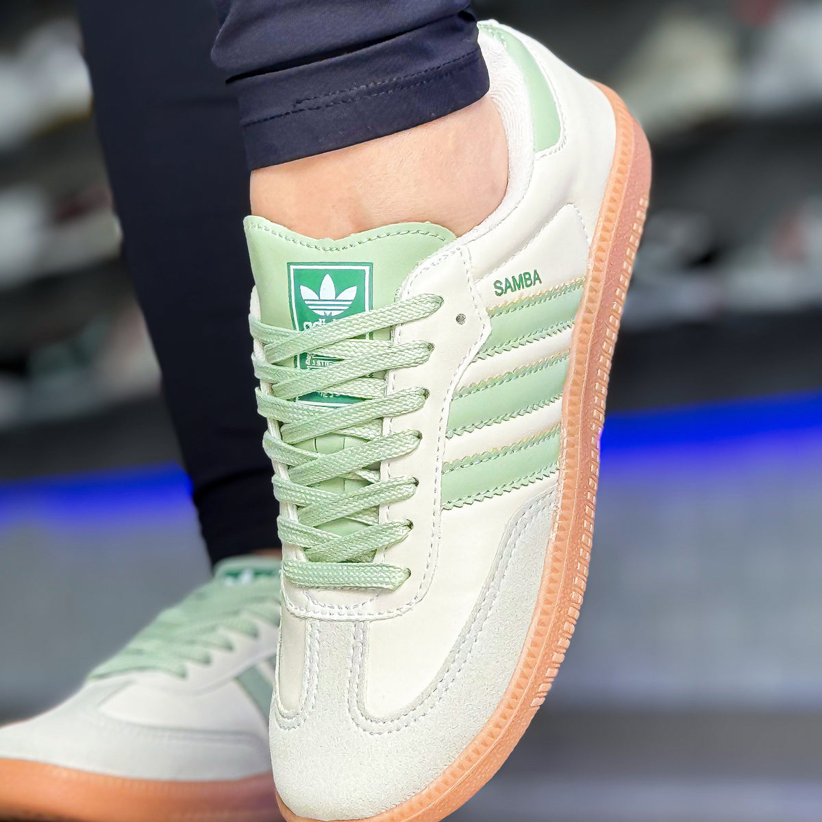 Samba Bege/Verde Premium