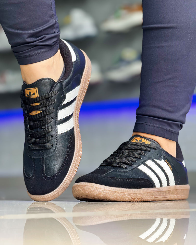 Samba Preto/Branco Premium