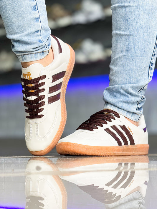 Samba Bege/Marrom Premium