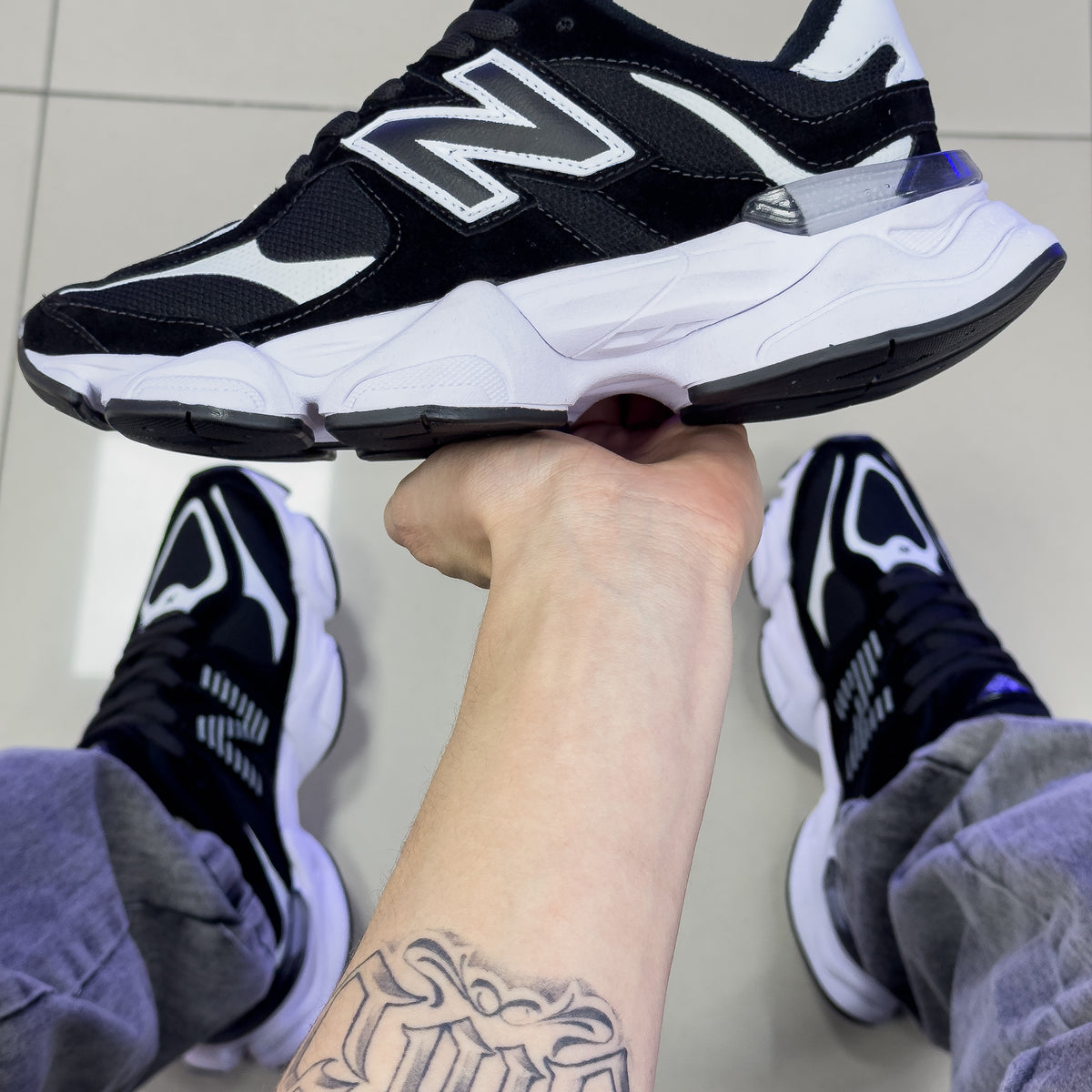 NB 9060 Preto/Gelo Premium