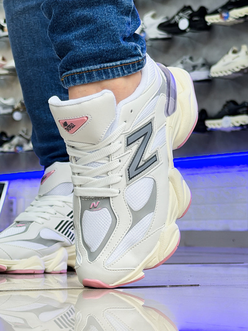NB 9060 Branco/Rosa Premium