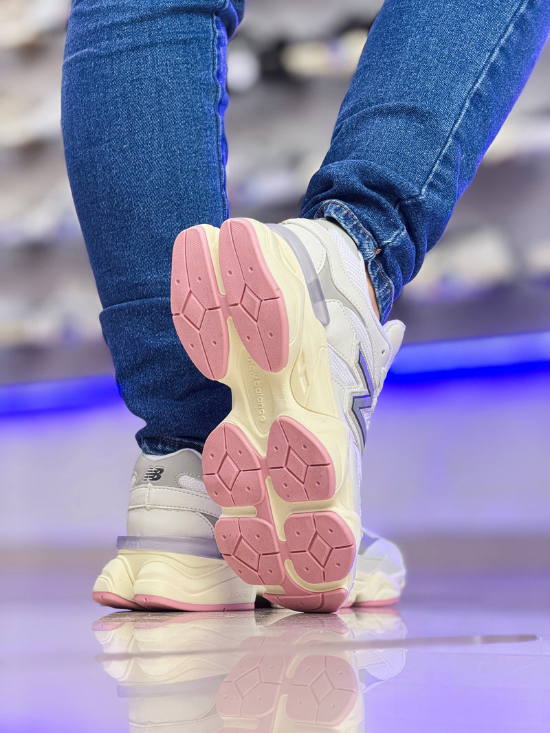 NB 9060 Branco/Rosa Premium