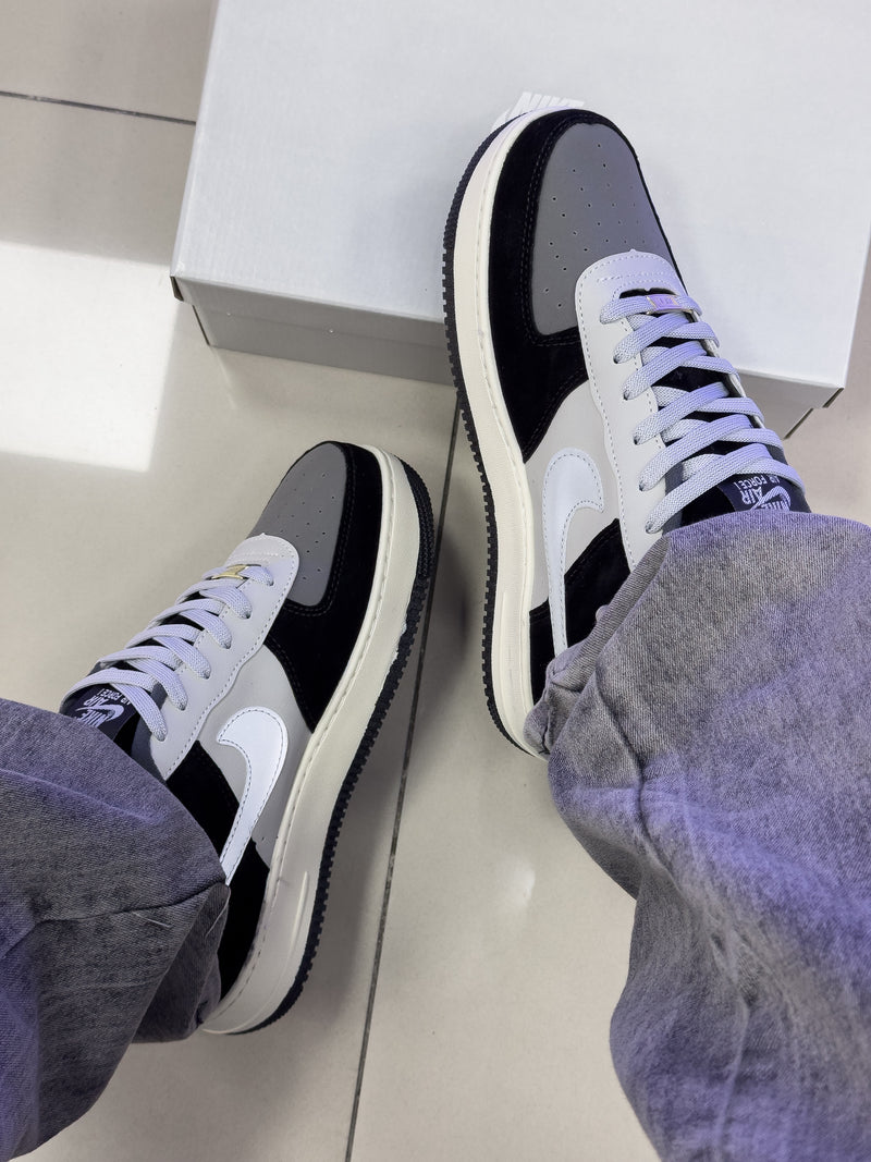 Air Force 1 Preto Cinza Premium